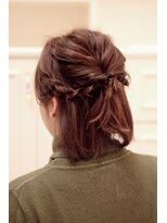 ヘアサロン ティファレス(Hair Salon TIPHARETH)&nbsp;ミディアム簡単arrange