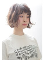 ヘアー アトリエ トゥルー(hair atelier true) true矢尾板☆小顔に見える無造作ボブ☆