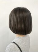 ブリーチ回数2回グレージュ