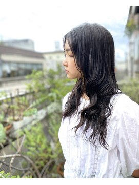 サンチャサロン(sancha salon) ダークアッシュカラー