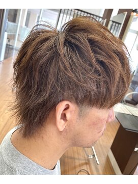 パリスボード(Paris bord) ショートウルフ×ブラウンベージュ