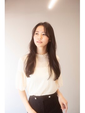 バルベストーキョーサウス(BARBES TOKYO SOUTH) 20代・30代/くびれヘア/暗髪/ニュアンスカラー/大人可愛い