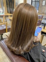 ヴァンクシー バイ ルナ(VANKCY by Luna)&nbsp;外ハネ くびれヘア ミディアム 簡単 伸ばしかけ 20代 30代　登戸