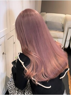 ベレーザ 渋谷(BELEZA) ba470_透明感ニュアンスカラーダスティーピンクグレーベージュ