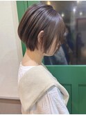 ショートボブ_くびれヘア