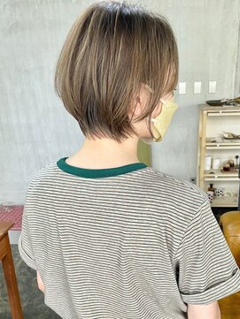 カイコヘアーアンドアートスタジオ(kaiko hair&art studio) ショートカット/ハイライト/白髪ぼかし/トリートメント/髪質改善