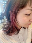 ピンクインナーカラー