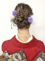 ネオリーブ チッタ 阿佐ヶ谷店(Neolive citta)&nbsp;ふんわり編み込みアップスタイル