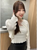 グロー 大宮(GLROW)&nbsp;ワイドバング　韓国　顔周りカット　haruhi【大宮】