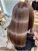 髪質改善ストレート