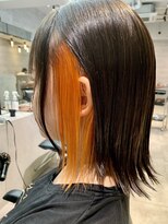 シーク センター南店(seek) インナーカラー　オレンジ
