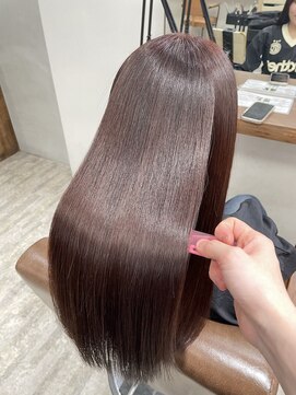 ラボ(LABO.) ブリーチなしでつくるレッドブラウン