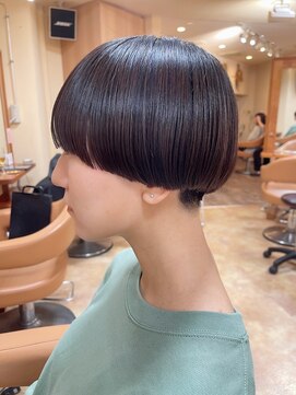 ラウンジ モリオ イケブクロ(Lounge MORIO Ikebukuro) 黒髪マッシュショート*