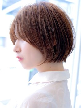 ハピネス 西大寺店(Happiness)の写真/丸みショート、くびれショート、似合わせショートはお任せ！ショートボブ、ミニボブも可愛くキマる◎