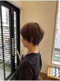 脱白髪染め/白髪ぼかしハイライト/ショート☆五反田美容室
