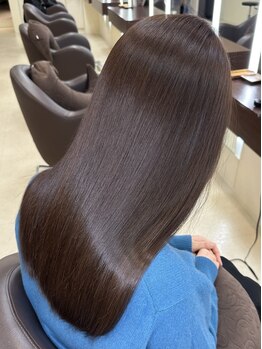 ノンダメージサロン 鹿児島谷山店の写真/極上の艶と色味で若々しい印象を叶える“ノンダメージカラー”30代、40代女性からの支持多数！