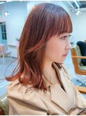 ミディアム/韓国風/レイヤーカット/顔回りカット/柏駅