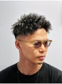 カット×パーマ×カラー[原宿/MEN'S/学割U24/メンズパーマ]