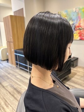 アロン(Allons Ginza) ぱっつん艶ボブ