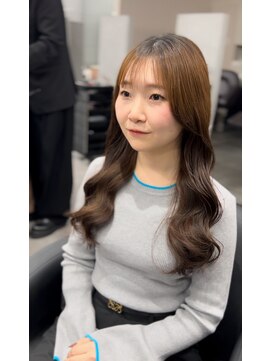 ジエクトカナウ 大阪梅田店(The Ect canow) コテ巻き風パーマ　韓国風パーマ　無重力パーマ　韓国風パーマ