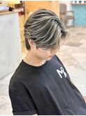 メンズバレイヤージュ20代30代40代◎シャドールーツグレー