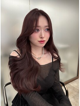 ボタン ハカタ(VOTAN hakata) 暖色ブラウン／王道ブラウン／ロングレイヤー／薄め前髪