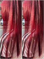 ローリン(Rolling)&nbsp;【LINA】10代/20代/セミロング/レッド/天神大名