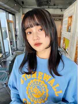 ノラジャーニー(NORA Journey) 【阿形】ロングレイヤー姫カット風顔まわりレイヤーカット