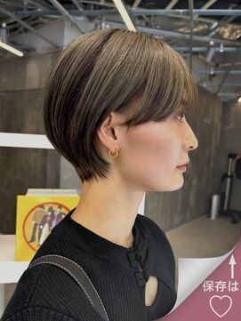 ピークアブー 原宿ハラカド(PEEK-A-BOO) ☆ショートボブ丸みカットまとまり30代40代原宿