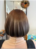 グラデーションカラーボブ