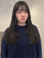 ラヴィズム 長岡店(LUVISM) 韓国/顔周りレイヤー/ダブルカラー/ベージュ/前髪新潟長岡宮関