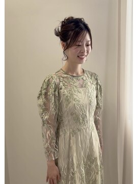 ラビリンス(Labyrinth) お呼ばれヘアセット/アップスタイル×カチモリ