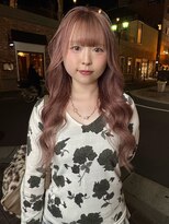 スニュウ(snuw)&nbsp;ブリーチカラー　ピンクベージュ