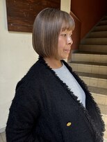 コレット ヘアー 大通(Colette hair)&nbsp;【minami】白髪を活かすカラー×BOB