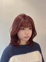 イリ 梅田(ili) ピンクブラウン/ミディアムレイヤー