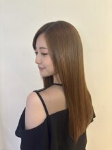 ヘアースタジオ ゼン カロン(Hair studio Zen kalon) ミルクティーベージュ/メテオストレート/20代/30代/40代/50代