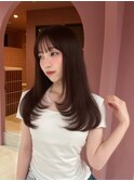 派手すぎないピンクカラー☆色落ちも綺麗なピンクブラウン☆
