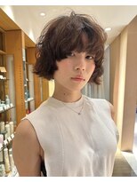 ビファインイーハアヴェダ(Befine e-ha AVEDA)&nbsp;レイヤーボブパーマ