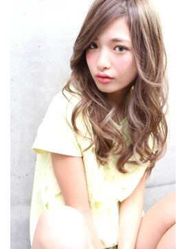 ディアー バイ ケージー アンド(Dear by KG and) 【Dear】カジュアルウェーブセミロングアッシュブラウン