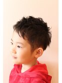 ツーブロックショートスタイル