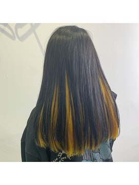 テクライズ 豊橋店(TECHRISE) インナーカラーサンシャインイエロー