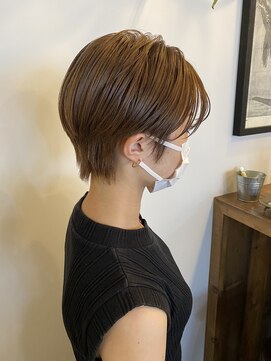 ロティー(loty) 【天神今泉loty】ミルクティーベージュ×ハンサムショート