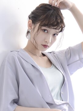 ロアー ヘアー ワメン(RAWR hair WaMen) 【RAWR】小顔_おくれ毛_ショートヘアアレンジ