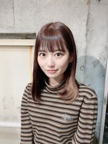 サロンドミルク 原宿(salon de MiLK)&nbsp;【salon de MiLK 原宿】うるつや×オレンジベージュ