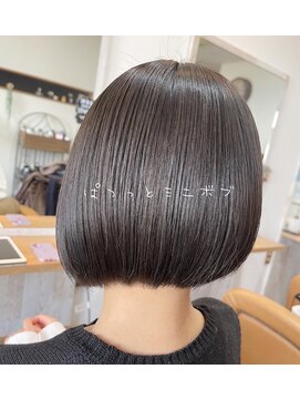 ゴコチ(5cochi) 【天女目】ぱつっとミニボブヘア