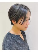 【morio熊本】ハンサムショート/ハイライト.k