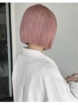 マイラン(MYLAN.)&nbsp;ホワイトピンクボブ