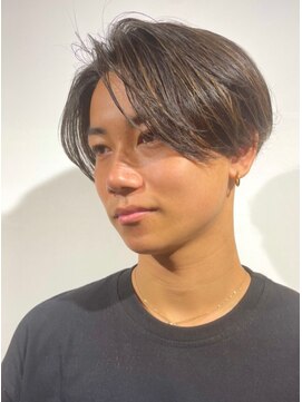 ミモザワークス(Mimosa Works) 毛流れ縮毛矯正　で爽やかな印象に