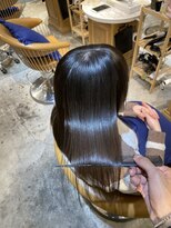 ロンド シャルム 吉祥寺(Lond charme)&nbsp;イメチェン美髪縮毛矯正髪質改善ダークアッシュフェミニン