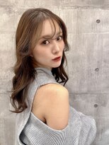 ビュートリアム ギンザ(BEAUTRIUM)&nbsp;波打ち風ボリュームアップセミロングスタイル